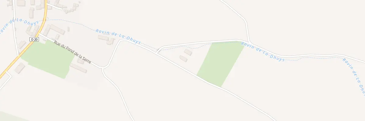 Plan du 7 Rue du Fond de la Serre à Dhuys et Morin-en-Brie