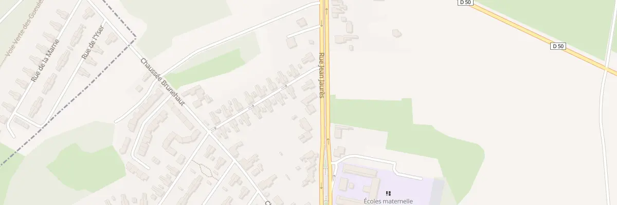 Plan du 147 Rue Jean Jaurès à Escautpont