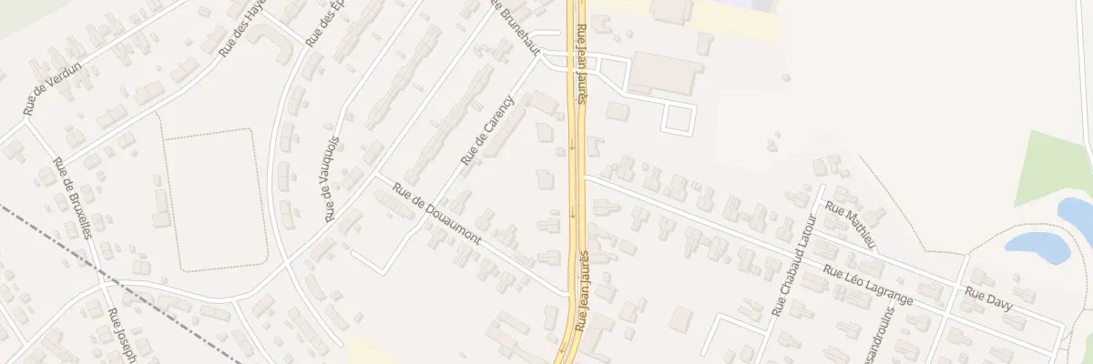 Plan du 163 Rue Jean Jaurès à Escautpont