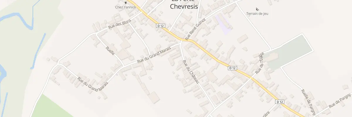 Plan du 5 Rue du Château à La Ferté-Chevresis