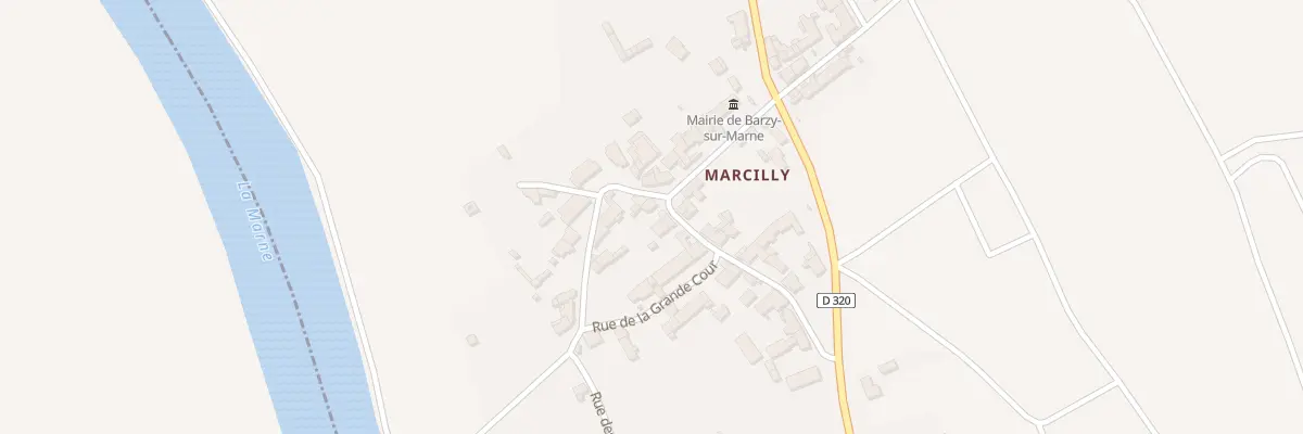 Plan du 12 Rue Pasteur à Barzy-sur-Marne