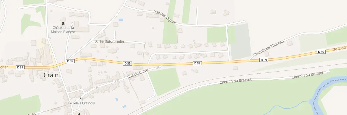 Plan du 18 Rue des Gais Logis à Crain