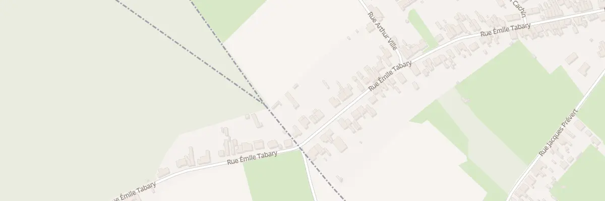 Plan du 1114 Rue Emile Tabary à Fresnes-sur-Escaut