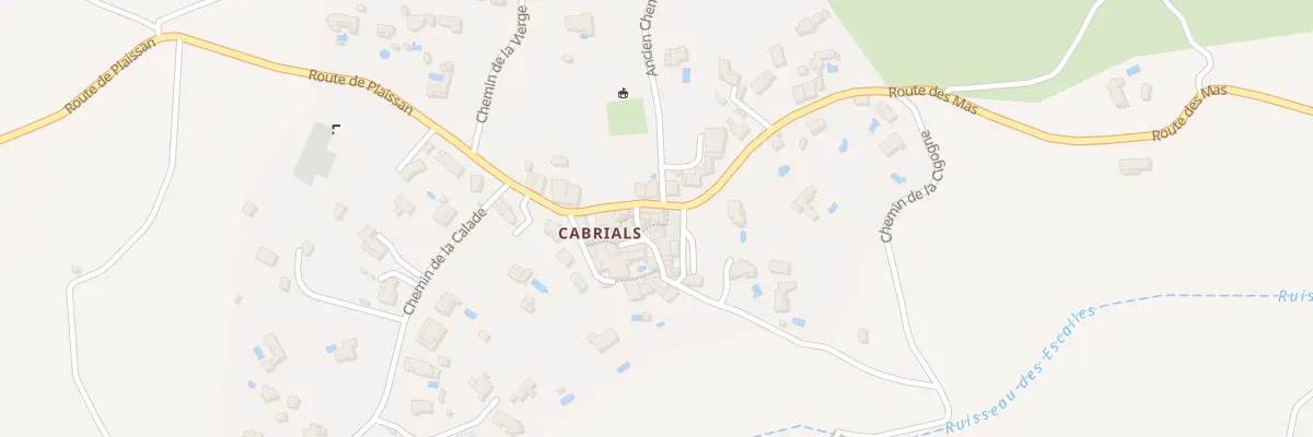 Plan du 5053 Cabrials à Aumelas