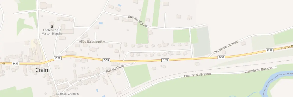 Plan du 5 Rue des Gais Logis à Crain