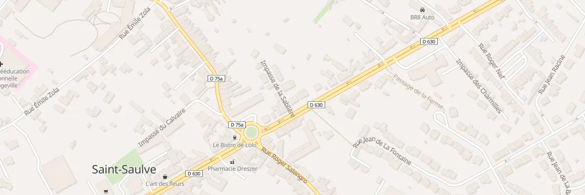 Plan du 1236 Rue Jean Jaurès à Saint-Saulve