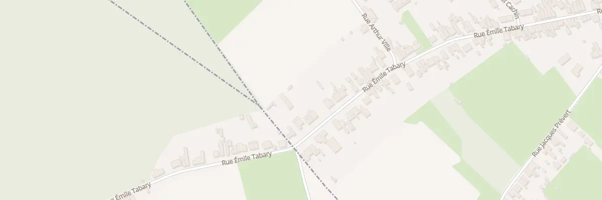Plan du 1106 Rue Emile Tabary à Fresnes-sur-Escaut