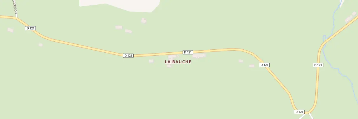 Plan du 5083 La Bauche à La Chapelle