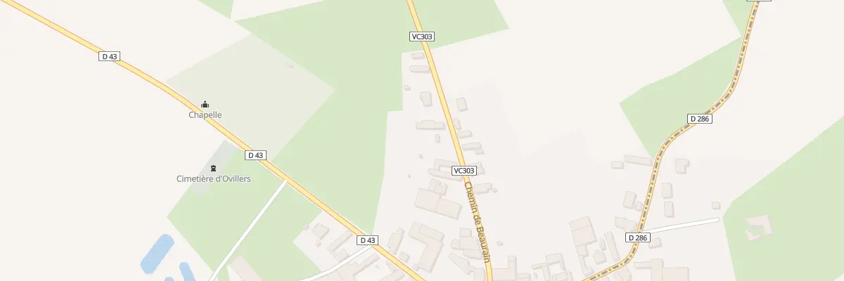 Plan du 11 Rue de Beaurain à Solesmes