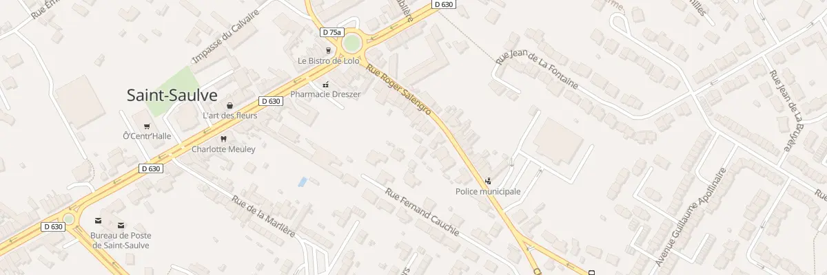 Plan du 20 Rue Roger Salengro à Saint-Saulve