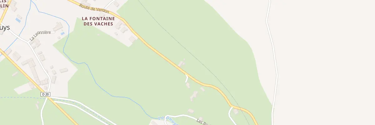 Plan du 5004 La Dugruie à Pargny-la-Dhuys