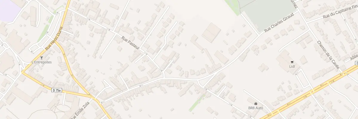 Plan du 45 Rue Pasteur à Saint-Saulve