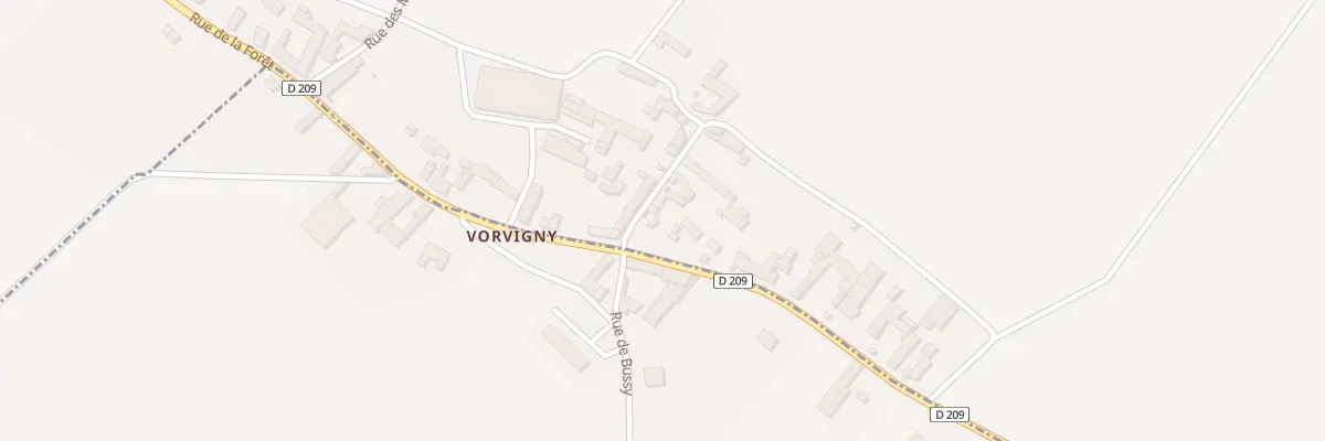 Plan du 21 Rue de la Foret à Esnon