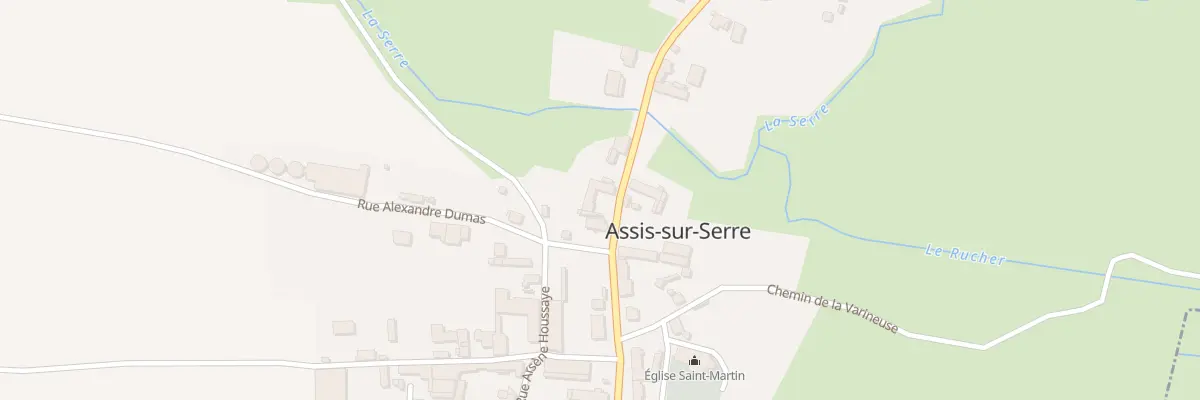 Plan du 15 Rue Ernest Lavisse à Assis-sur-Serre