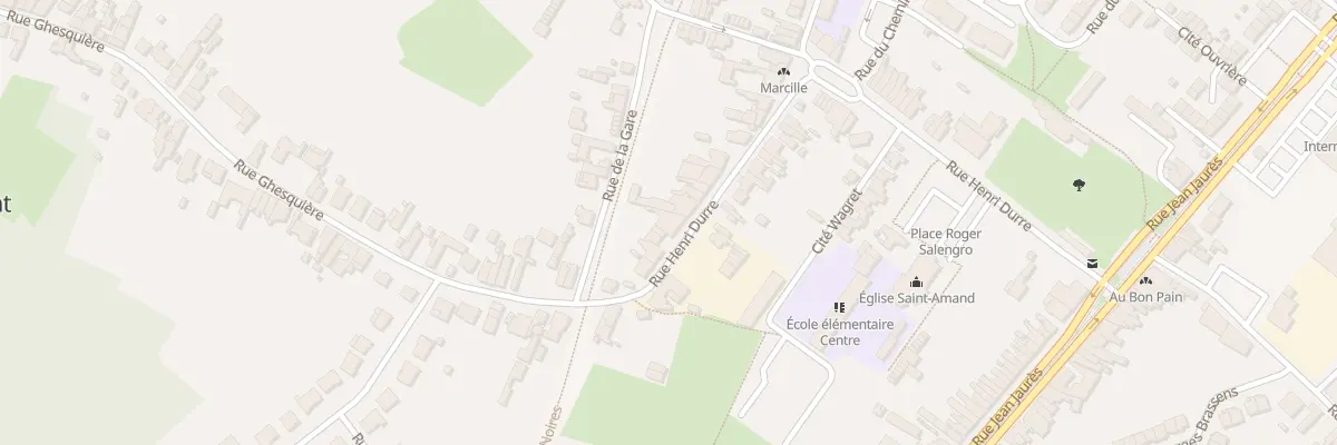 Plan du 49 Rue Henri Durre à Escautpont