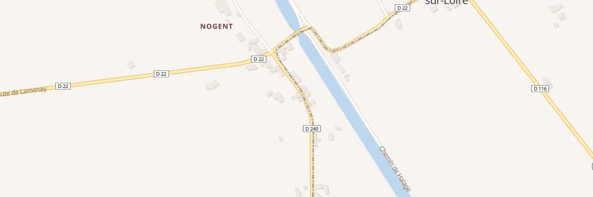 Plan du 8 Rte des Mouroux à Cossaye