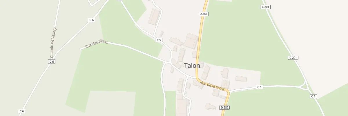 Plan du 2 Rue de la Foire à Talon