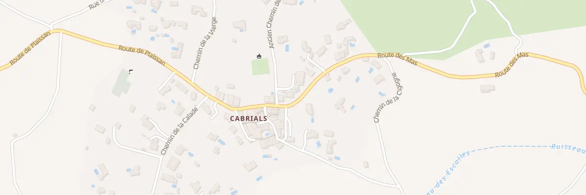 Plan du 5041 Cabrials à Aumelas