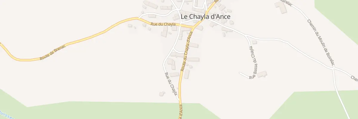 Plan du 5017 Chayla d’Ance à Saint-Paul-le-Froid