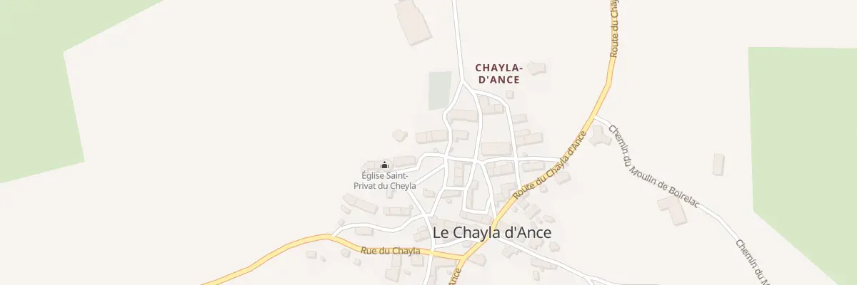 Plan du 5053 Chayla d’Ance à Saint-Paul-le-Froid