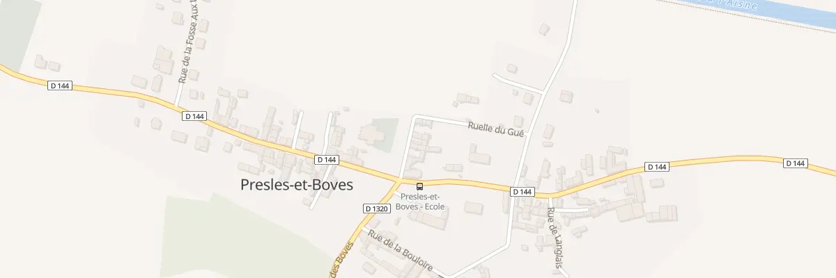 Plan du 6 Rue des Deportes à Presles-et-Boves