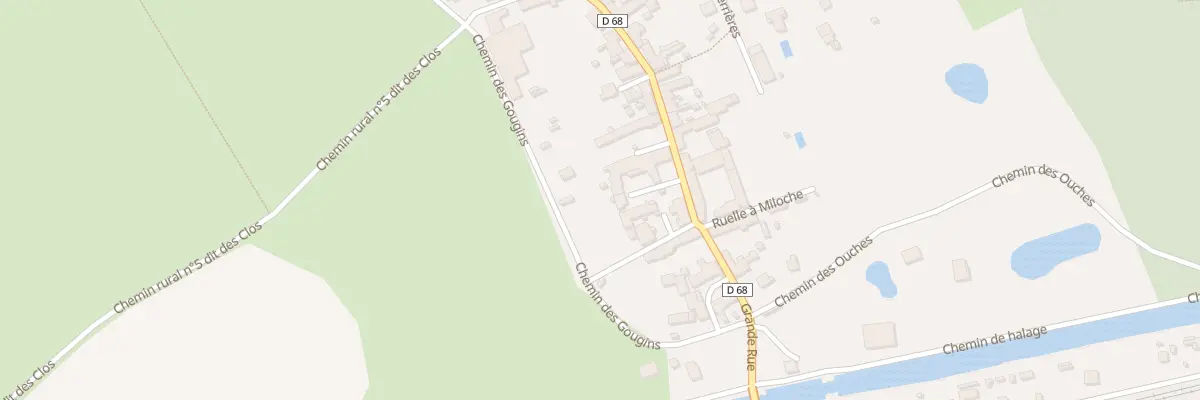 Plan du 22 Che des Gougins à Marnay-sur-Seine