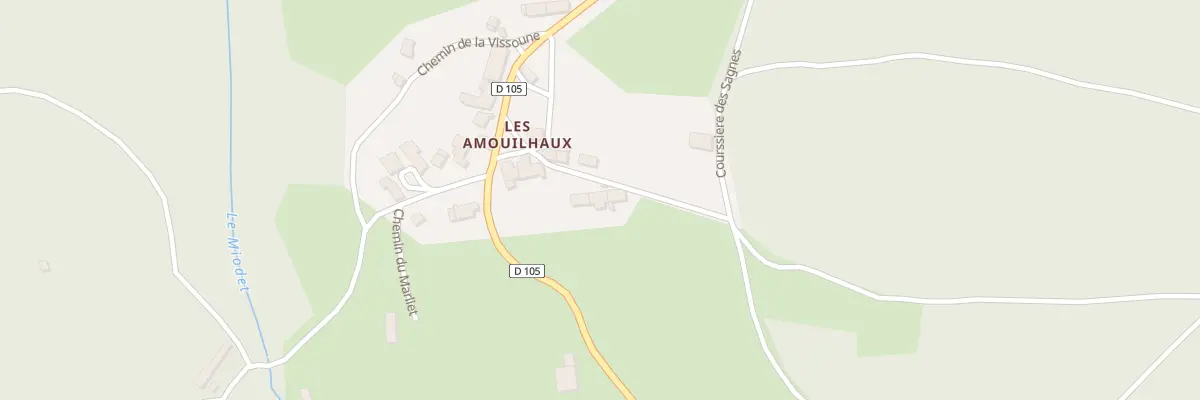 Plan du 5085 Les Amouilhaux à Saint-Éloy-la-Glacière