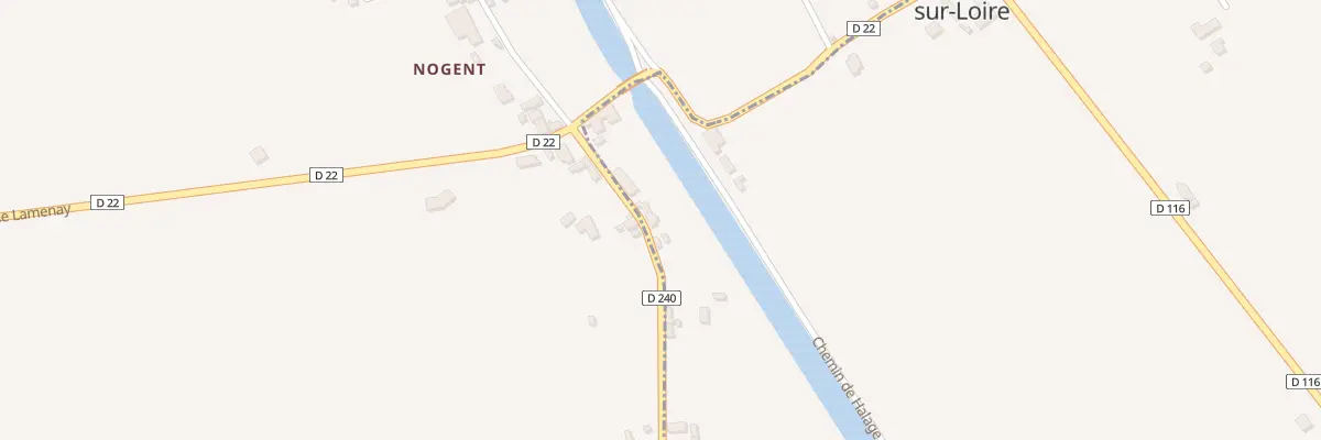 Plan du 5 Rte des Mouroux à Lamenay-sur-Loire
