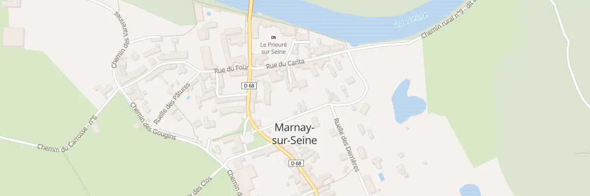 Plan du 10 Rue du Carita à Marnay-sur-Seine