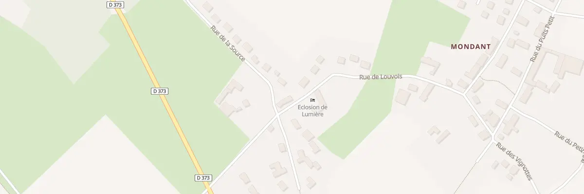 Plan du 2 Rue Louvois à Montmirail
