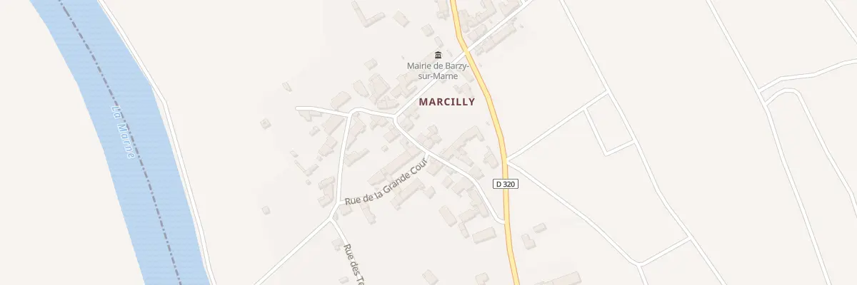 Plan du 13 Rue Pasteur à Barzy-sur-Marne