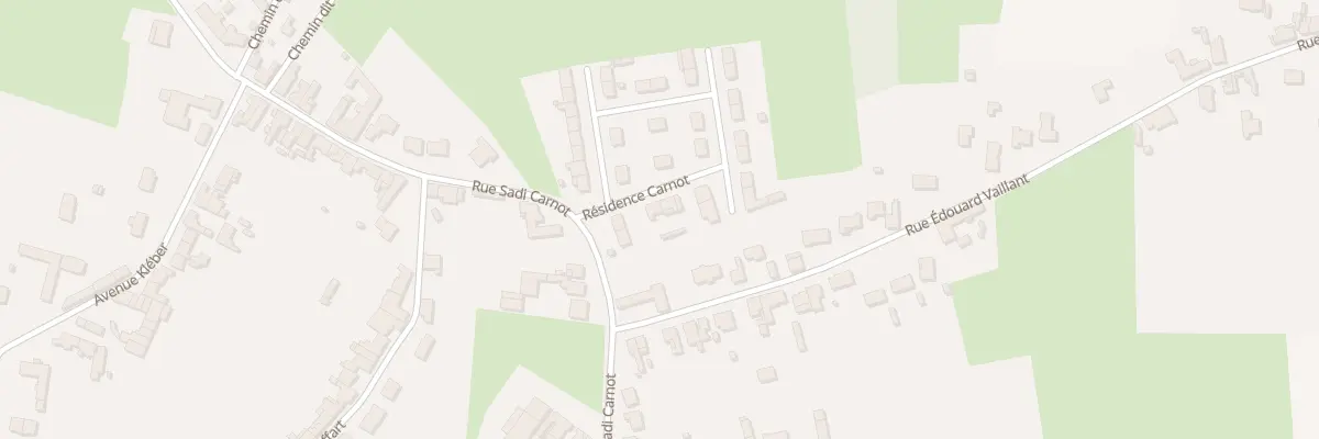 Plan du 3 Res Carnot à Vieux-Condé