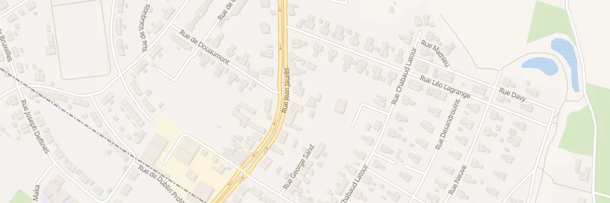 Plan du 134B Rue Jean Jaurès à Escautpont