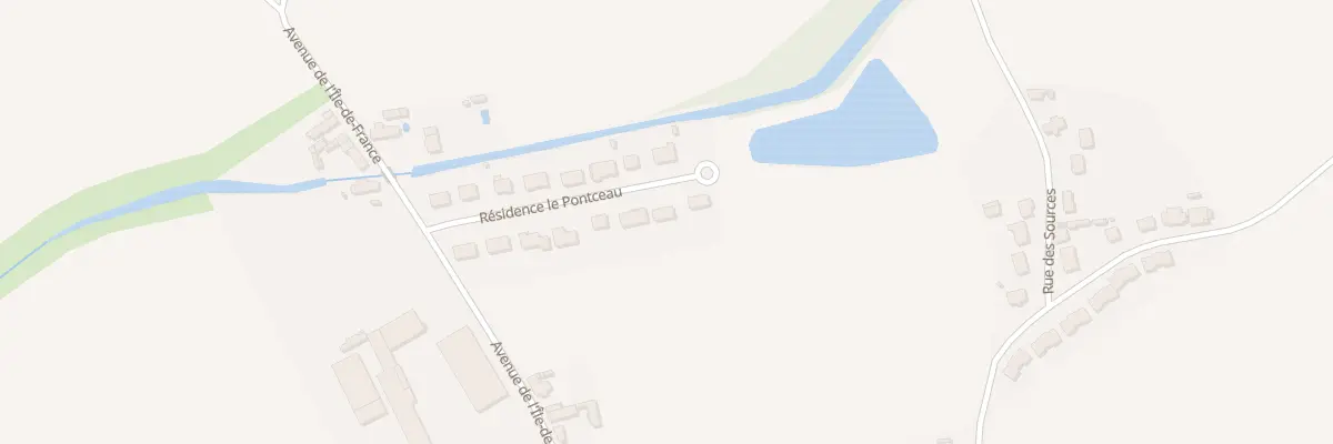 Plan du 10 Res le Pontceau à Vivaise