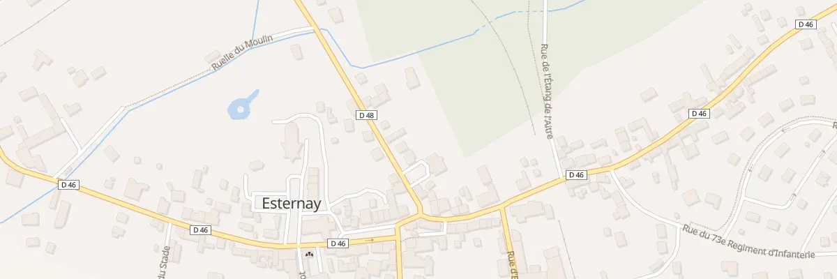 Plan du 10 Rue de la Paix à Esternay