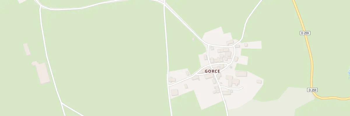 Plan du 5125 Gorce à Tours-sur-Meymont