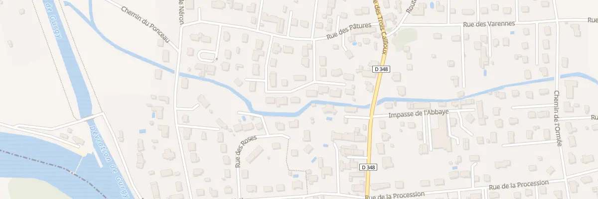 Plan du 13B Rue Clément Vialatte à Gurgy