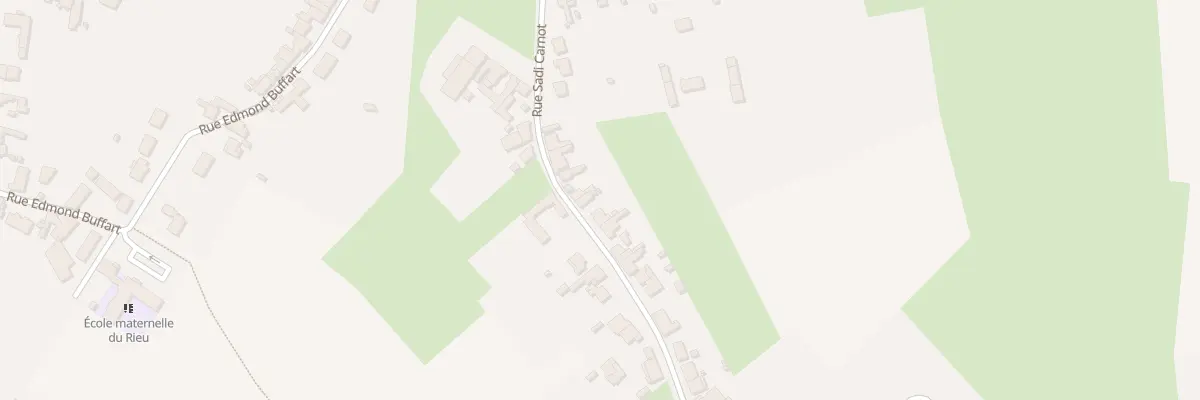 Plan du 996 Rue Carnot à Vieux-Condé