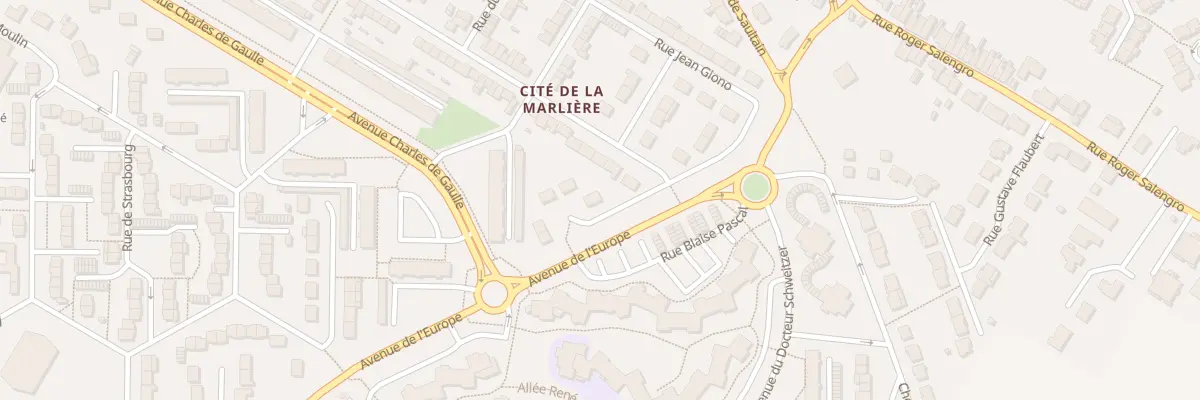 Plan du 2 Rue Stendhal à Saint-Saulve