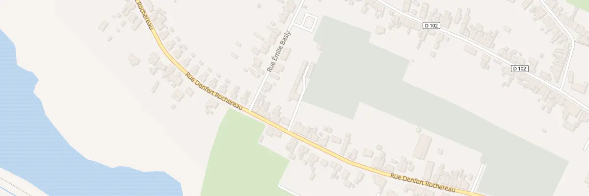 Plan du 550 Rue Denfert Rochereau à Vieux-Condé
