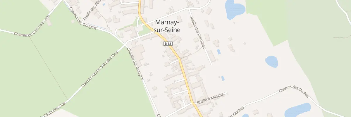 Plan du 28 Gr Grande Rue à Marnay-sur-Seine