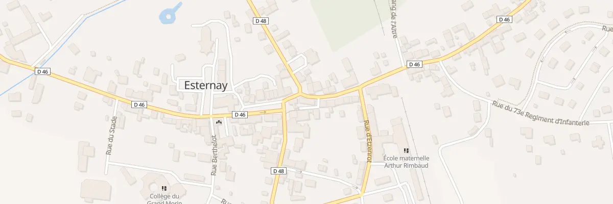 Plan du 6 Rue du Docteur Carrere à Esternay