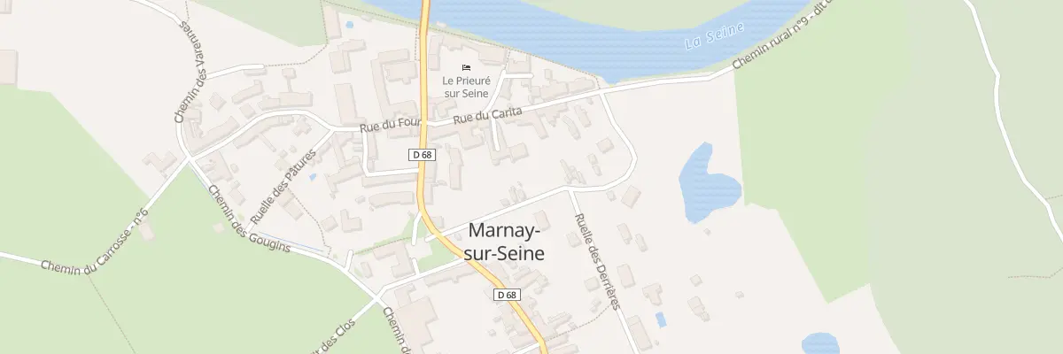 Plan du 7 Rue du Rabouillot à Marnay-sur-Seine