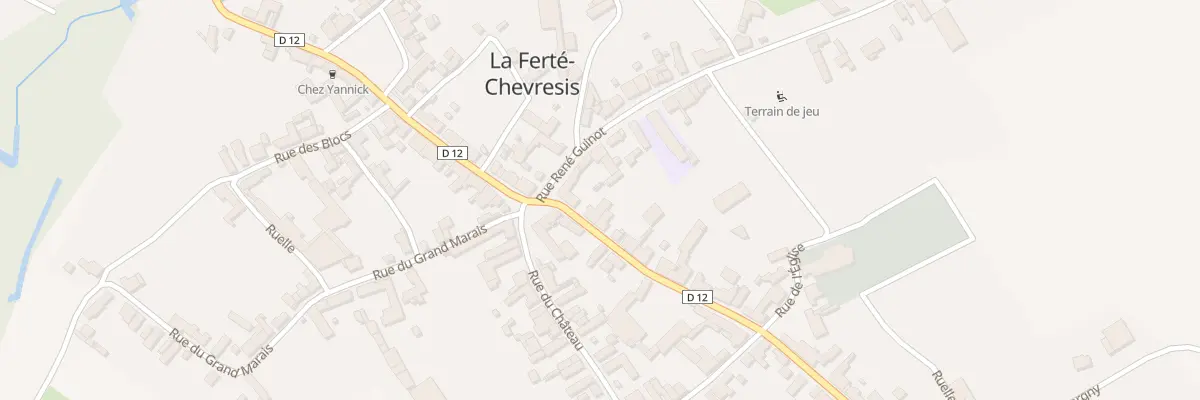 Plan du 15 Rue Jean Jaurès à La Ferté-Chevresis