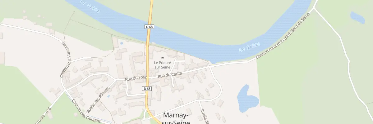 Plan du 9 Rue du Carita à Marnay-sur-Seine