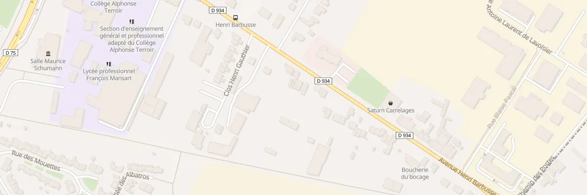 Plan du 296B Av Henri Barbusse à Marly