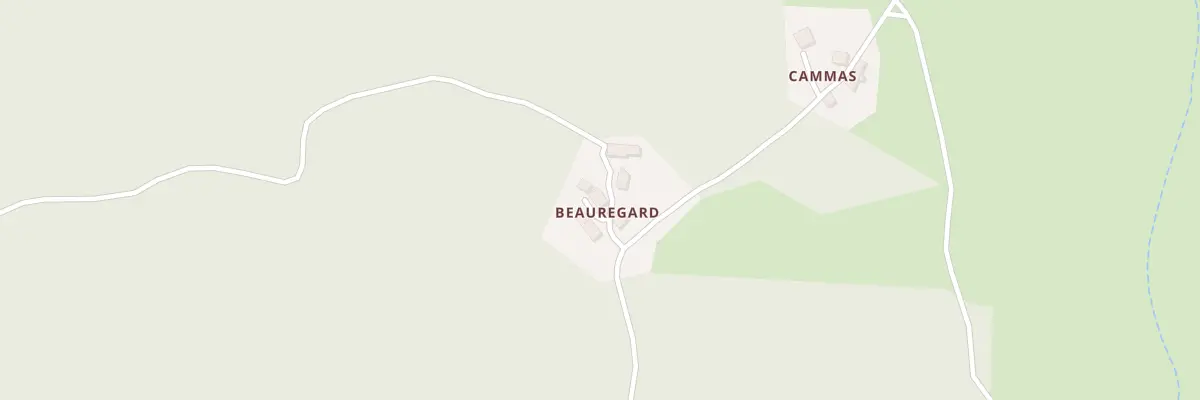 Plan du 5248 Beauregard à Cunlhat