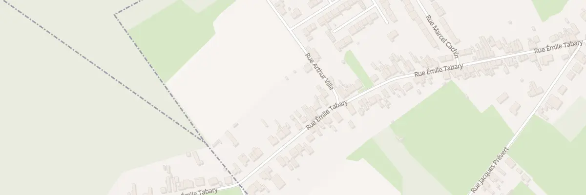 Plan du 1008 Rue Emile Tabary à Fresnes-sur-Escaut