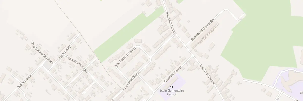 Plan du 2 Rue Roland Garros à Vieux-Condé