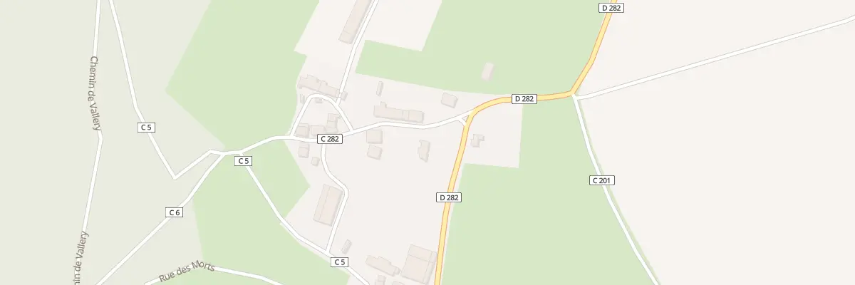 Plan du 1 Rue des Chamoreaux à Talon